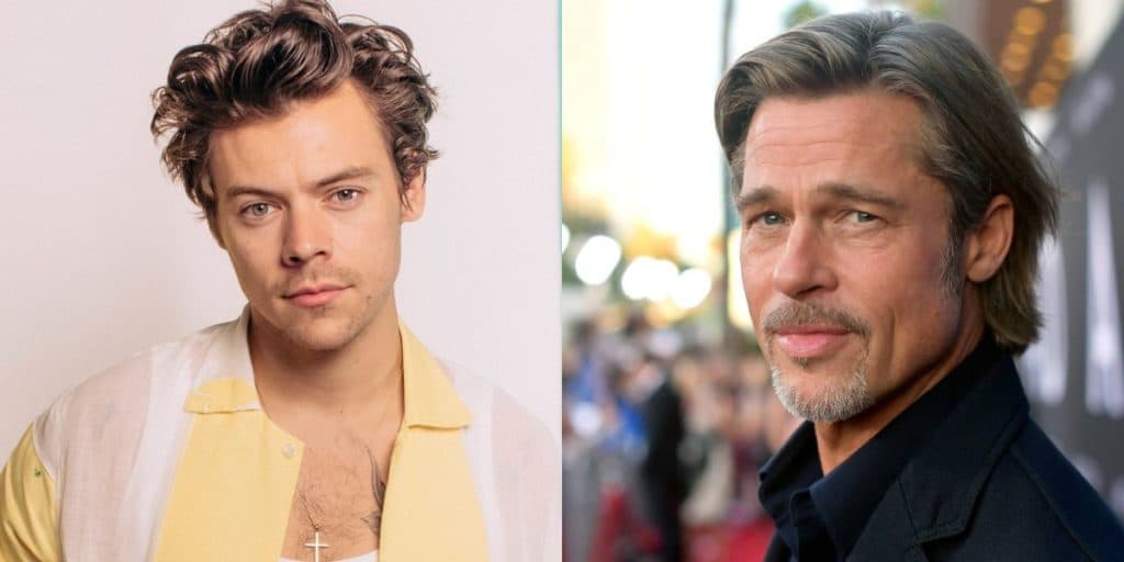 Harry Styles e Brad Pitt, astros da música e do cinema, protagonizarão filme dramático juntos e web reage