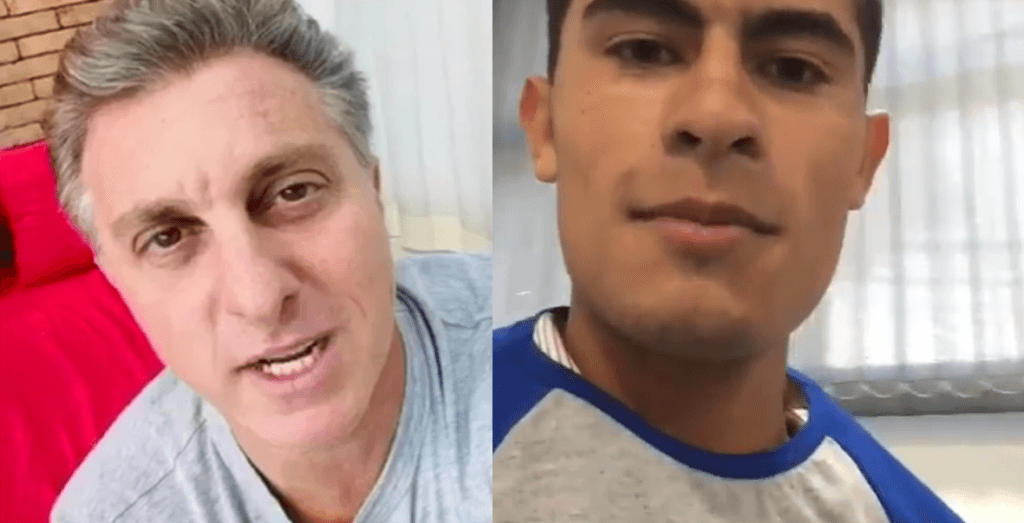 Luciano Huck, após polêmica, cumpre promessa e entrega moto para rapaz humilhado: "Muito feliz"