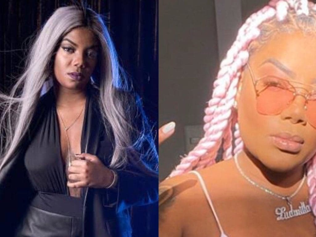 Ludmilla usa roupa branca transparente sem nada por baixo e parte íntima acaba saltando: "Gigante"