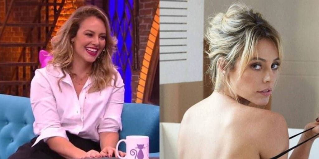 Paolla Oliveira posa de micro biquíni sexy e deixa parte de cima escapar em foto: "Metade pra fora"