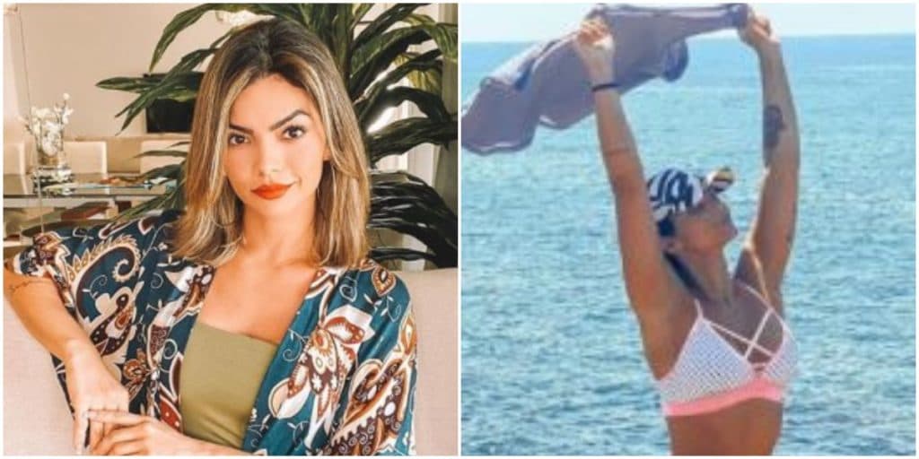 Aos 37 anos, Kelly Key ostenta corpão, surge com shortinho minúsculo e deixa tamanho exposto: "Não acredito"