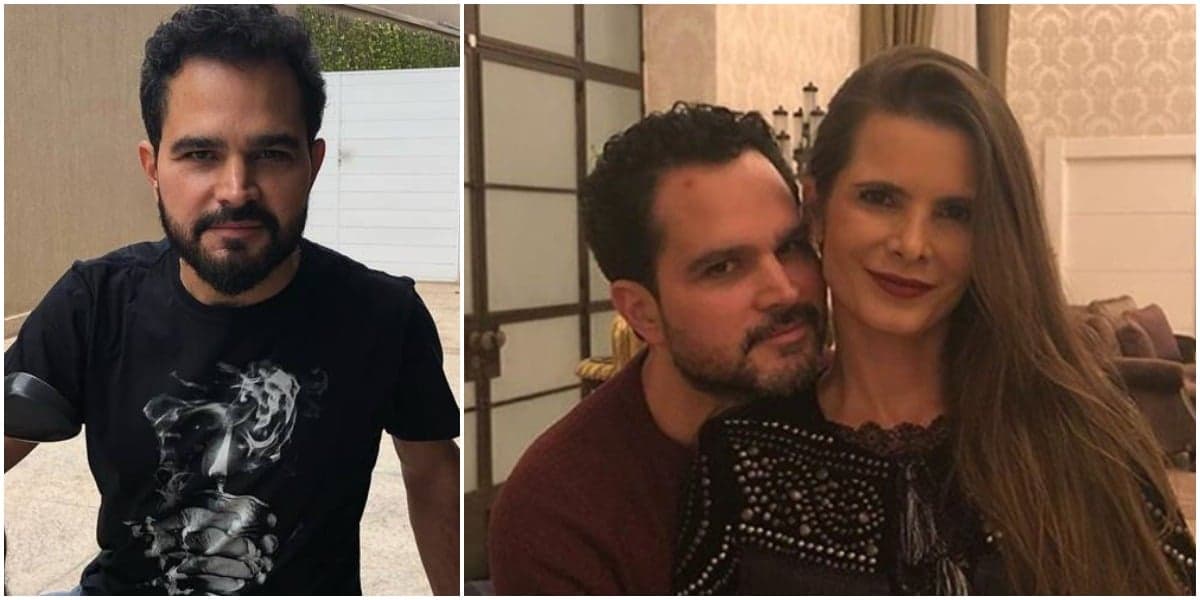 Luciano Camargo e Flávia Camargo surgiram juntos em vídeo e cantor expôs a esposa (Foto: Reprodução/ Montagem/ TV Foco) Luciano Camargo e Flávia Camargo surgiram juntos em vídeo e cantor expôs a esposa (Foto: Reprodução/ Montagem/ TV Foco)