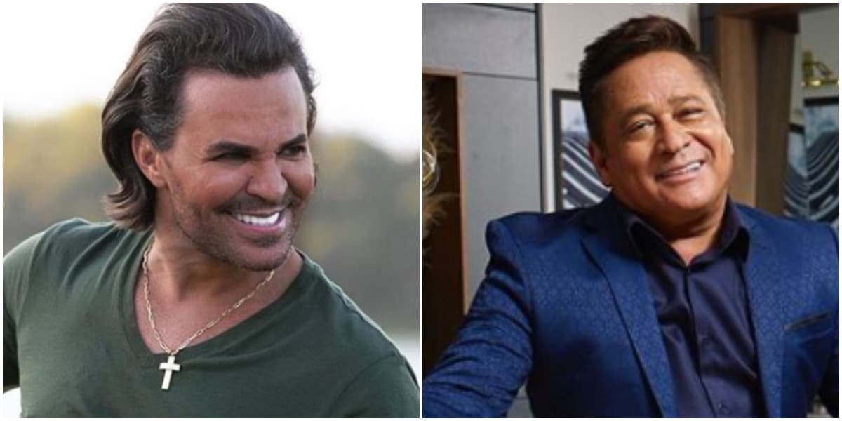 Eduardo Costa e Leonardo romperam as relações (Foto: Reprodução/ Montagem/ TV Foco)