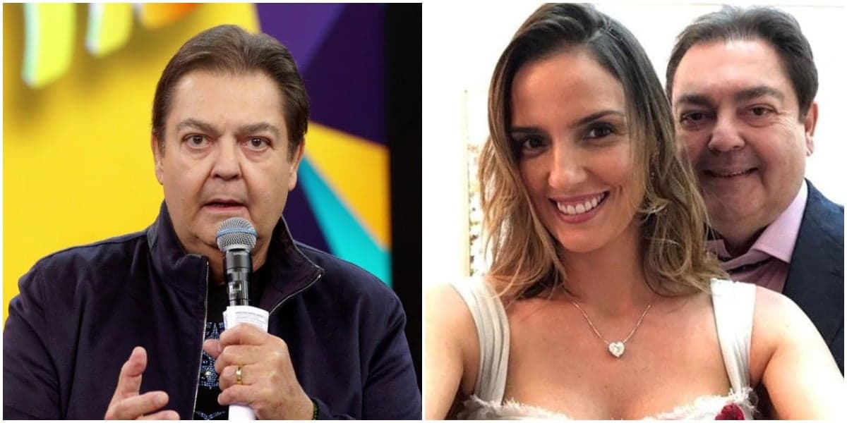 Faustão e Luciana Cardoso (Foto: Reprodução) Faustão e Luciana Cardoso (Foto: Reprodução)