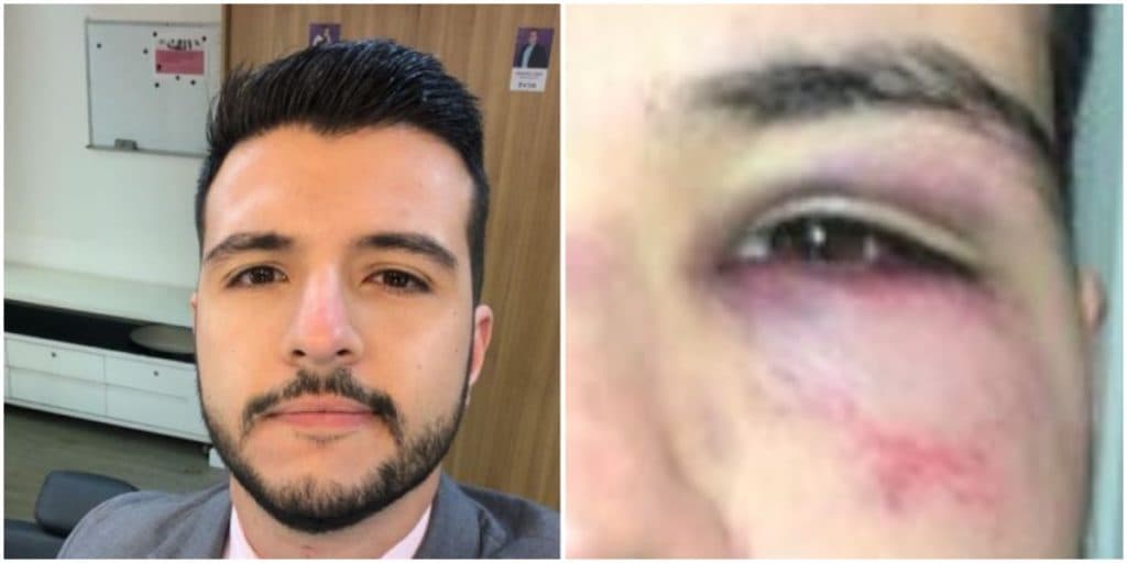 Matheus Ribeiro, jornalista da Record, sofre tentativa de assalto, reage e apanha de bandido: "Que horror"