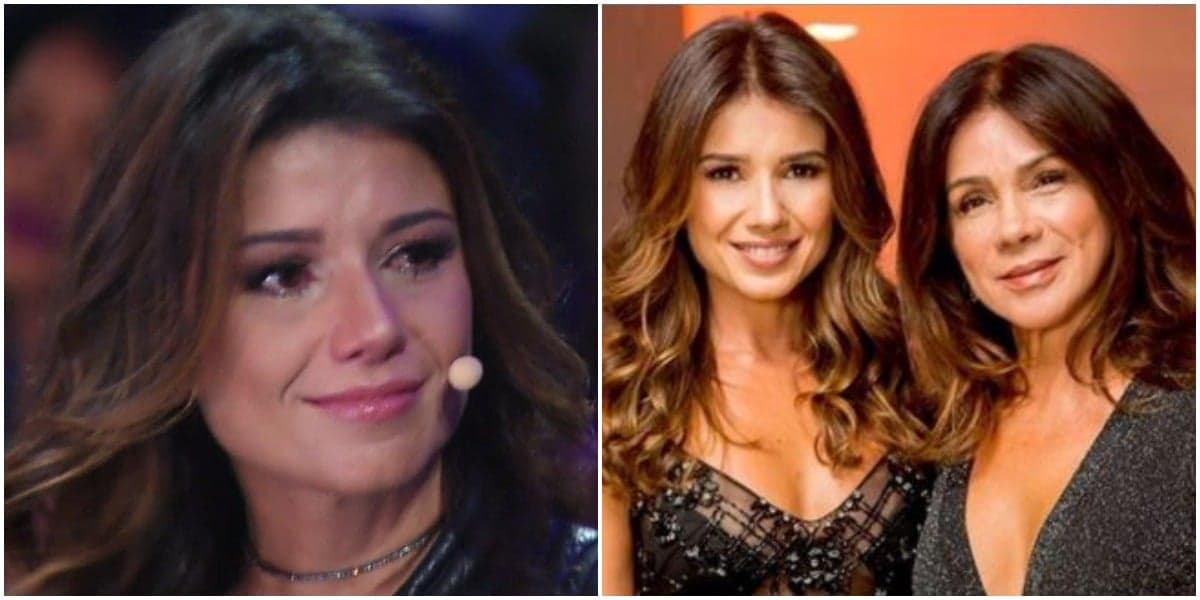 Paula Fernandes e a mãe (Foto: Reprodução)