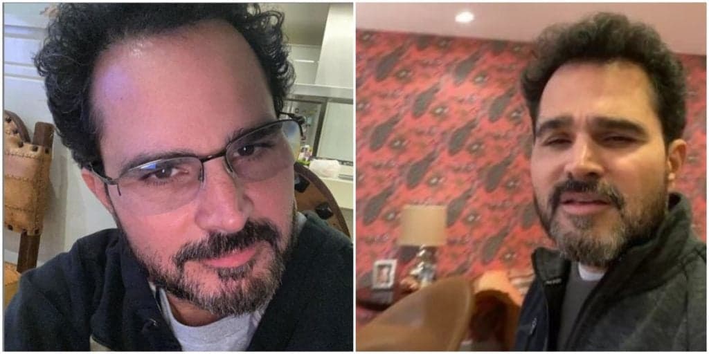 Luciano Camargo surge com bonitão, revela intimidade em vídeo e explode ao público: "Tá lindo gato"