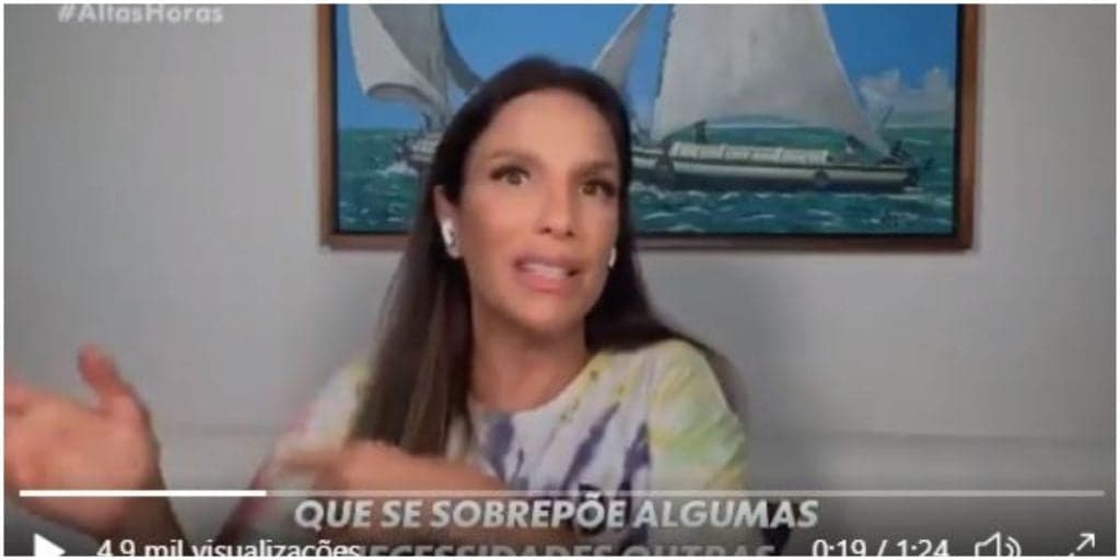 No Altas Horas, Ivete Sangalo expõe separação aos fãs, faz relato arrebatador e entrega: "Eu não escondo nada"