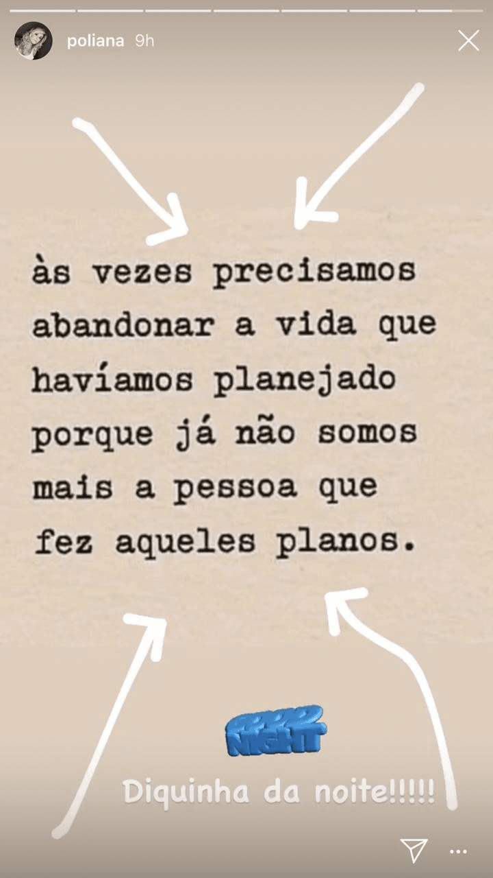 Poliana Rocha abriu o coração (Foto: reprodução/Instagram)