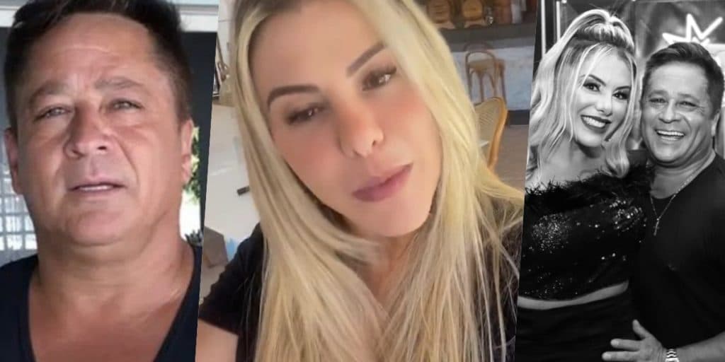 Poliana Rocha, esposa de Leonardo, escandaliza em vídeo, abaixa a calça e expõe parte íntima marcada: "Delícia"
