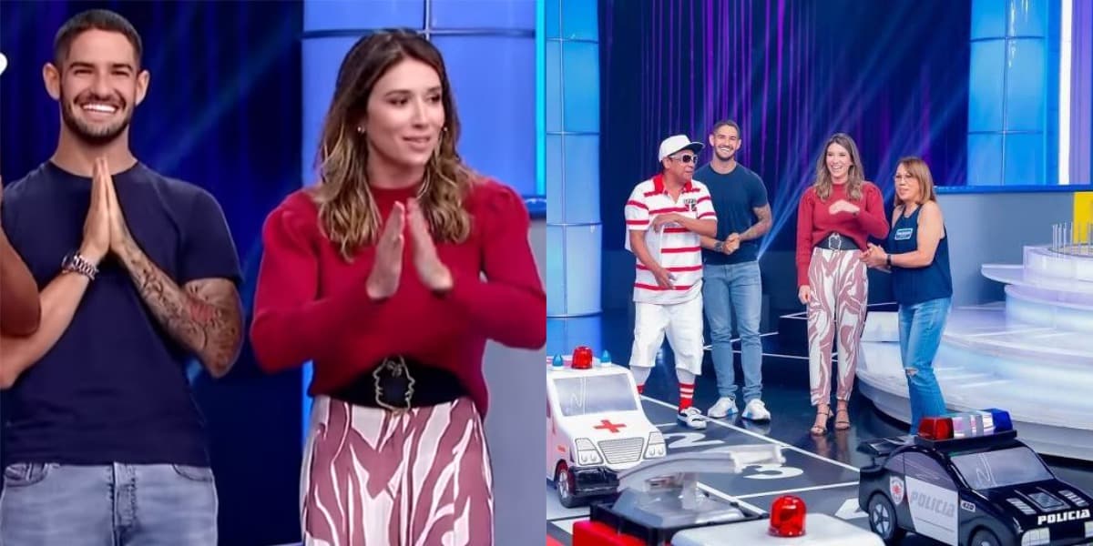 Rebeca Abravanel já contou com a ajuda de Pato no Roda a Roda Jequiti (Foto: Reprodução/SBT) Rebeca Abravanel já contou com a ajuda de Pato no Roda a Roda Jequiti (Foto: Reprodução/SBT)