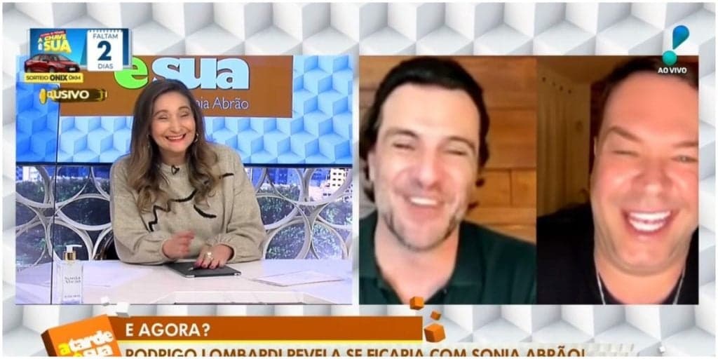 Sonia Abrão, com namorado secreto, é pega de surpresa com declaração de global ao vivo: "Beijo"