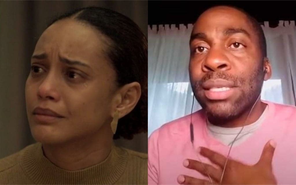 Taís Araújo, com Lázaro Ramos descendo a lenha e expondo crise no casamento, desaba e cai no choro: "Muito difícil"