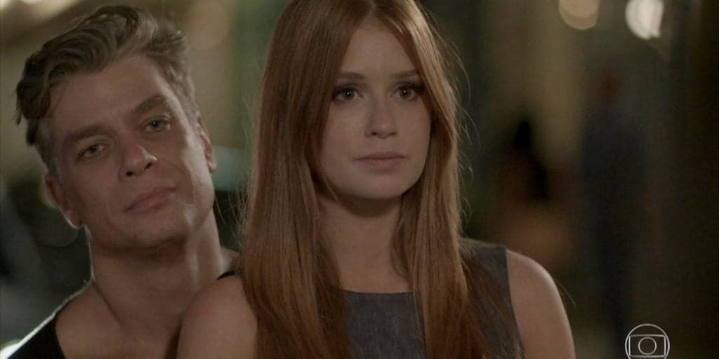 Fábio Assunção (Arthur) e Marina Ruy Barbosa (Eliza) em cena de Totalmente Demais; reprise bombou em audiência em todo o país (Foto: Reprodução/Globo)