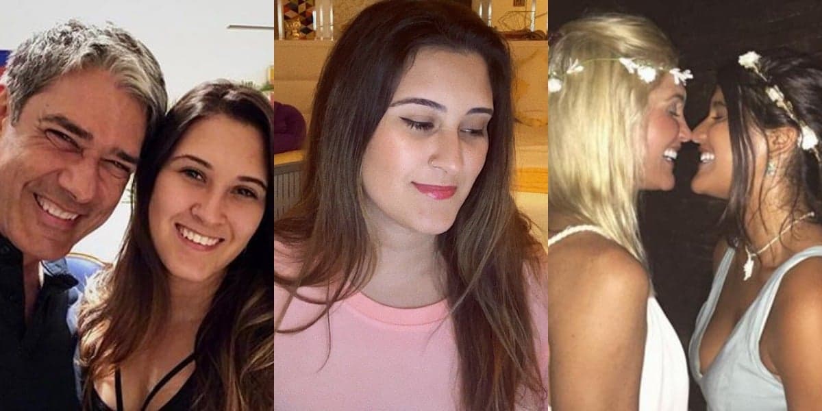 William Bonner é pai de Bia Bonemer e Flávia Alessandra é mãe de Giulia Costa (Foto: Reprodução/Instagram) William Bonner é pai de Bia Bonemer e Flávia Alessandra é mãe de Giulia Costa (Foto: Reprodução/Instagram)