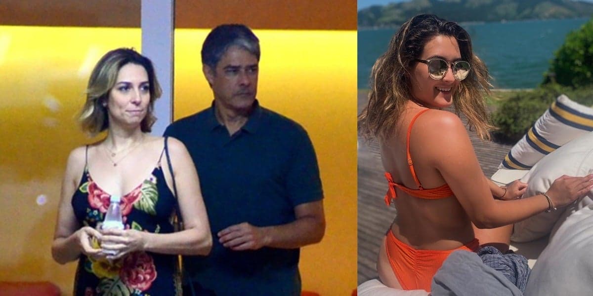 William Bonner, Natasha Dantas e Bia Bonemer (Foto: AgNews/Instagram) William Bonner, Natasha Dantas e Bia Bonemer (Foto: AgNews/Instagram)