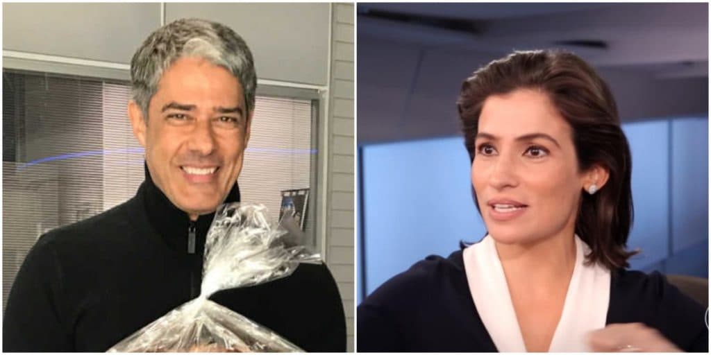 William Bonner, após ignorar Sanda Annenberg, expõe Renata Vasconcellos em público: 'Olhar que traia'