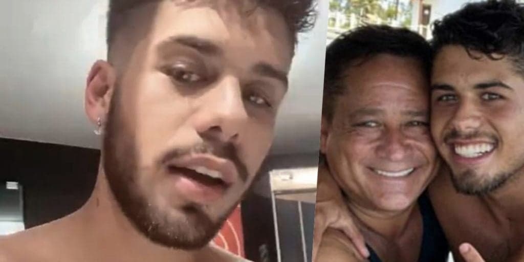 Zé Felipe, filho de Leonardo, surge com rapaz de toalha e aterroriza milhões em vídeo de sexo em casa