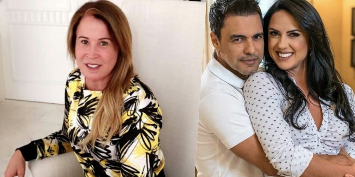 Zilu, Zezé di camargo e Graciele Lacerda (Foto: montagem)