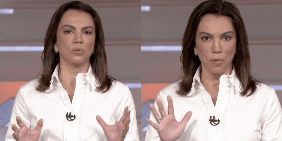 Ana Paula Araújo comanda o Bom Dia Brasil (Foto: Montagem) Ana Paula Araújo comanda o Bom Dia Brasil (Foto: Montagem)