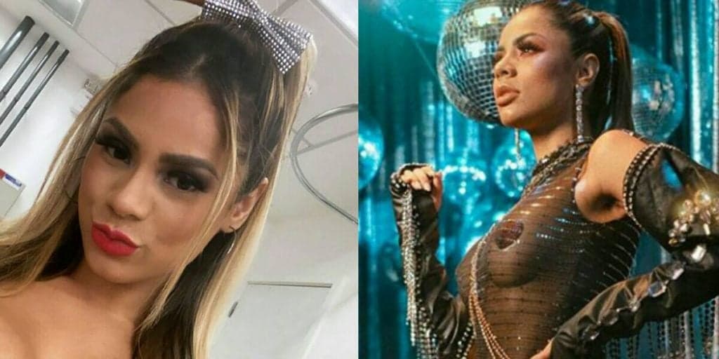 Lexa posa de fio-dental, ostenta bumbum e roupa transparente entrega: "Enorme"