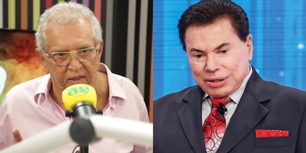 "Você é um burro", desaforo que Carlos Alberto ouviu de Silvio Santos em camarim foi exposto recentemente