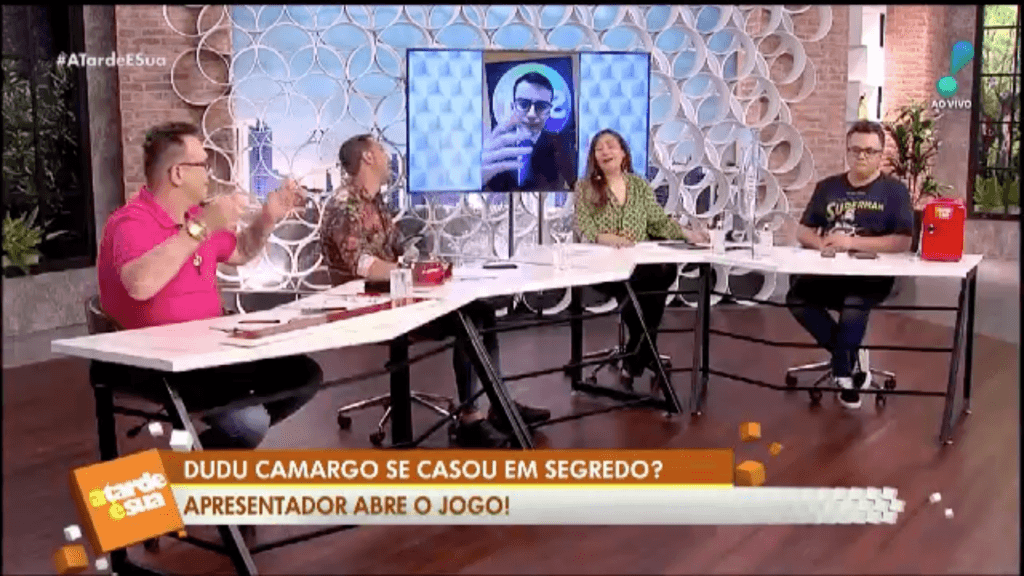 Jornalista do A Tarde é Sua falam de Dudu (Foto: Reprodução)