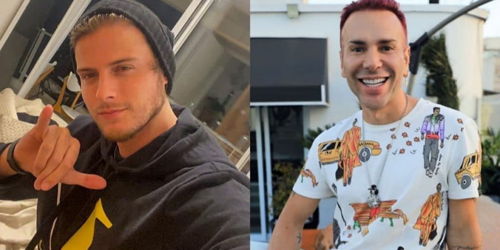Ex-BBB Daniel Lenhardt é visto aos beijos com Matheus Mazzafera