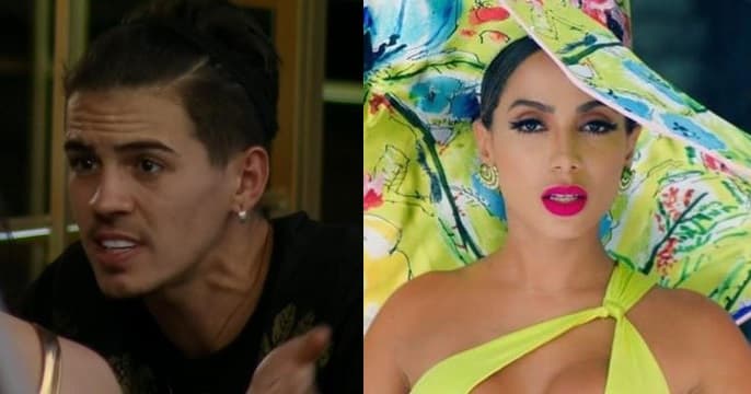 A Fazenda 12: Biel detona Anitta em festa: 'Essa música tá uma b*****'