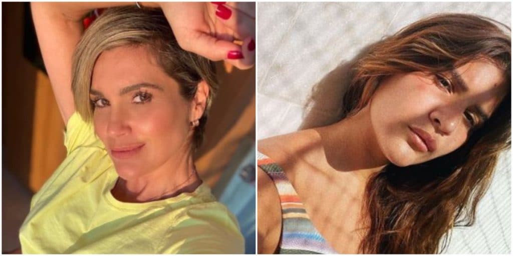 Giulia Costa, filha de Flávia Alessandra, surge com biquíni minúsculo e revela parte íntima: "Não esperava"