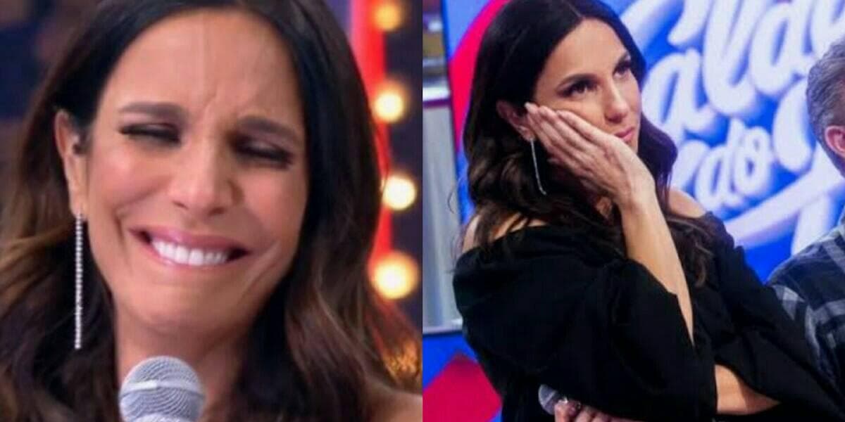 Ivete em transmissão ao vivo. Cantora conta bastidores de live durante o Caldeirão do Huck (Foto: Reprodução) Ivete em transmissão ao vivo. Cantora conta bastidores de live durante o Caldeirão do Huck (Foto: Reprodução)