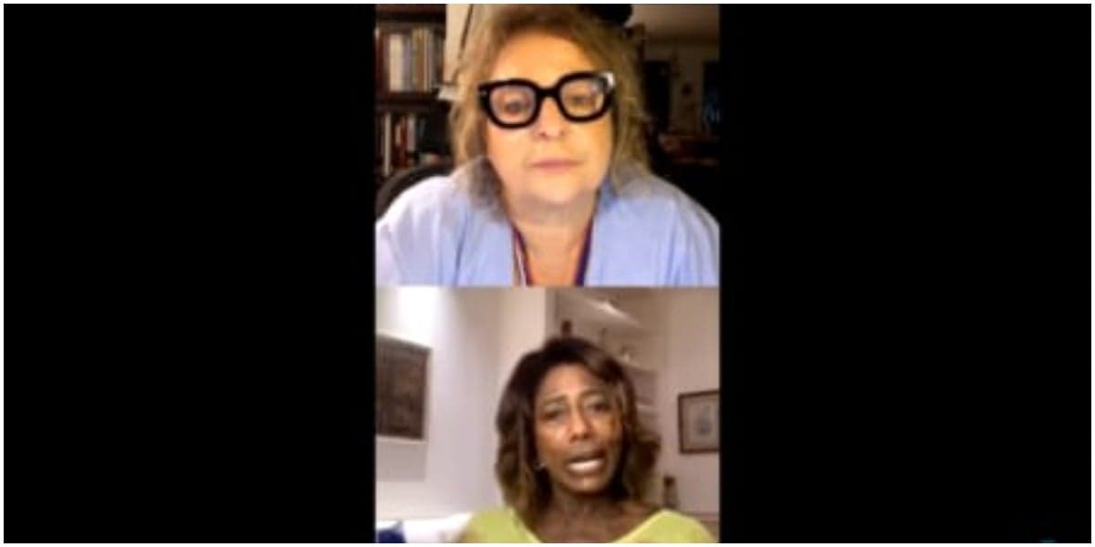 Joyce Pascowitch entrevistou Glória Maria (Foto: Reprodução/Instagram) Joyce Pascowitch entrevistou Glória Maria (Foto: Reprodução/Instagram)