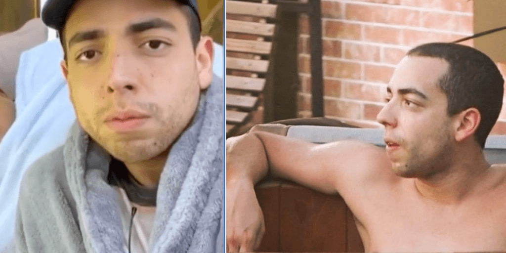 A Fazenda 12: Lucas Maciel saca o peru pra fora, faz xixi pra todo mundo ver no ralo e culpa edição: "Tendenciosa"