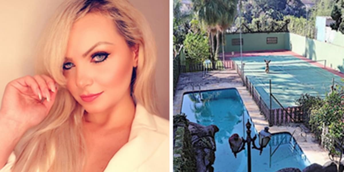 Mulher Pera exibiu sua mansão luxuosa aos fãs (Foto: Montagem/TV Foco)