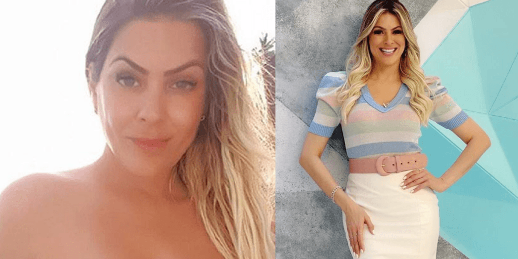Renata Fan, após subir vestido e deixar parte íntima exposta, aparece toda de couro e escancara segredo: "Logo cedo"