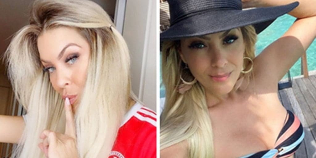 Renata Fan usa mini saia, deixa parte íntima à mostra e dá basta após fotos só de calcinha fininha: "Dia abençoado"