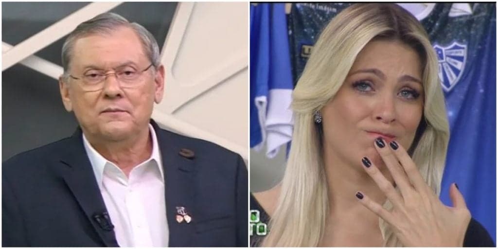 Após briga ser revelada, Milton Neves despreza comportamento de Renata Fan, loira não gosta e arrebenta: "Não é"