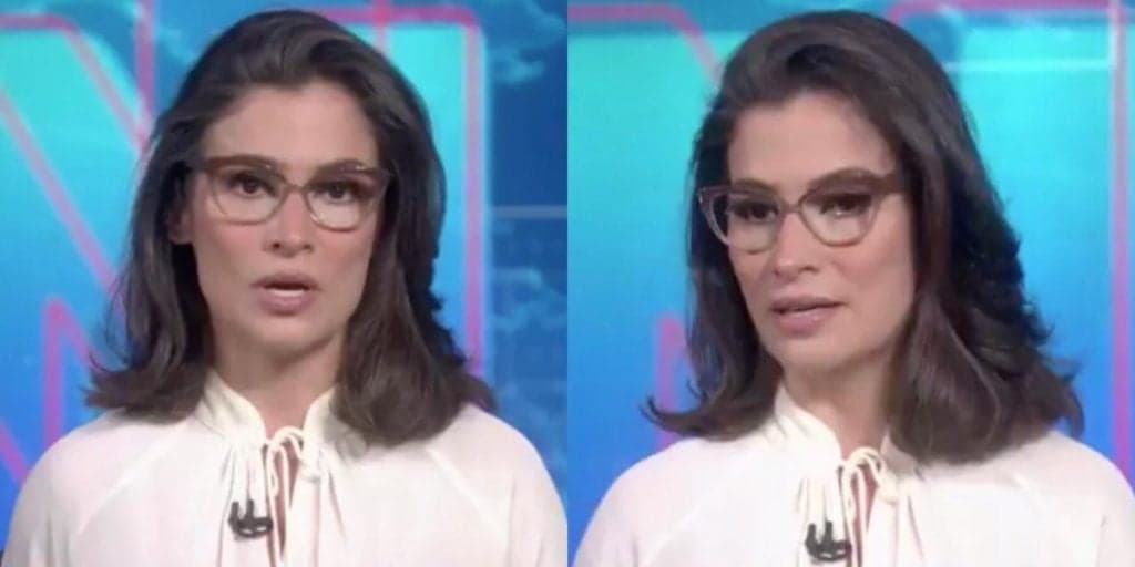 Jornalista invade Jornal Nacional, fala sobre queda de avião no Brasil e Renata Vasconcellos se desespera: “Socorro”