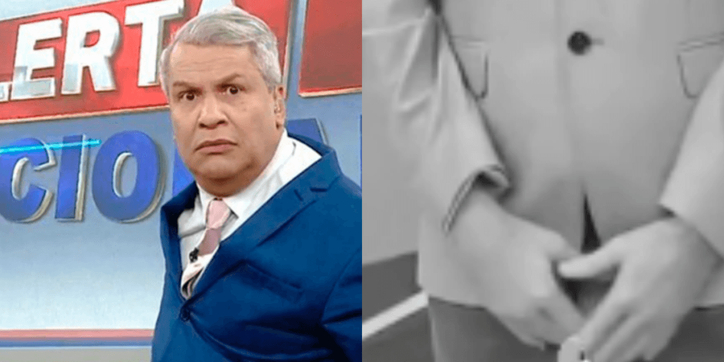 Sikêra Jr. expõe funcionário gay, que ensina como segurar macho e fica de joelhos ao vivo: "Só falta por a boca"
