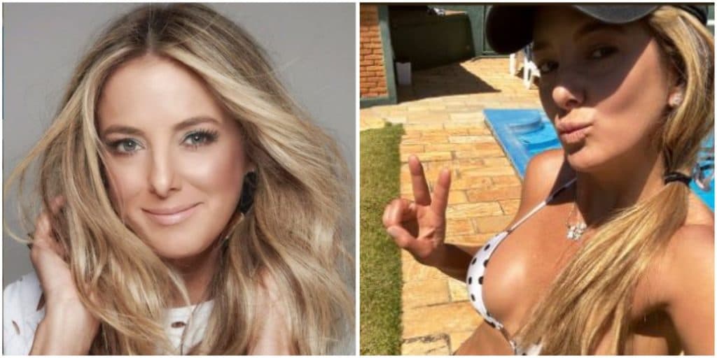 Aos 44 anos, Ticiane Pinheiro surge com micro biquíni, expõe corpão sarado e revela parte íntima