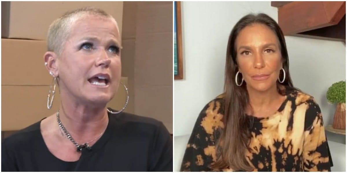 Xuxa recebe mensagem de Ivete Sangalo (Foto: Reprodução) Xuxa recebe mensagem de Ivete Sangalo (Foto: Reprodução)