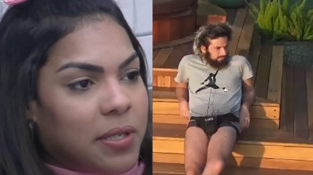 A Fazenda 12: Tays Reis não aguenta mais o fedor e implora a Biel: "Faz o Cartolouco tomar banho"