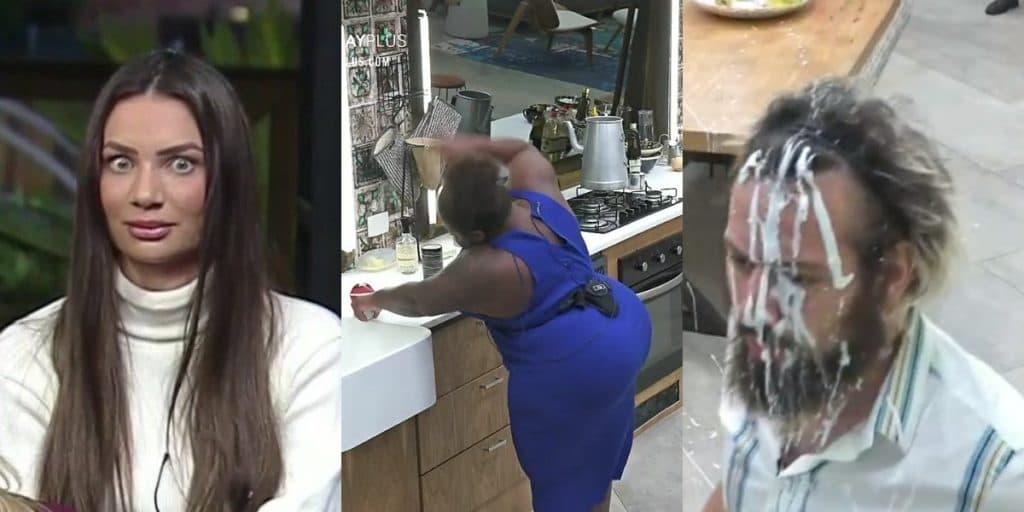A Fazenda 12: Jojo Todynho tem surto de ódio com pau, Raissa esfrega creme na cara de todos e leva berro