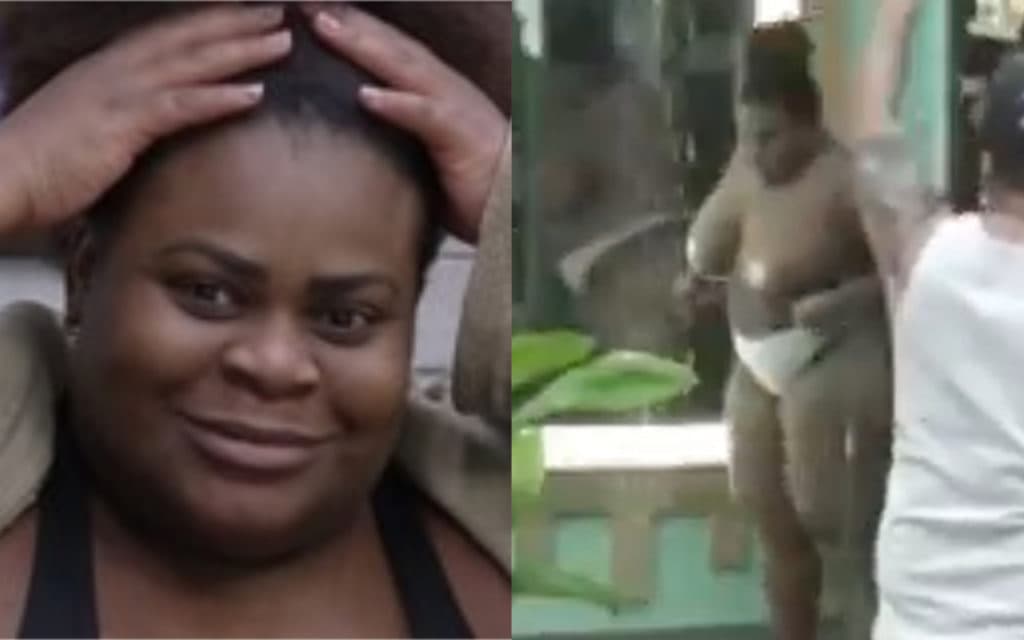 A Fazenda 12: Jojo, após enfiar a mão na mandioca de participante, toma banho sem sutiã e explode: "Tudo pra fora"