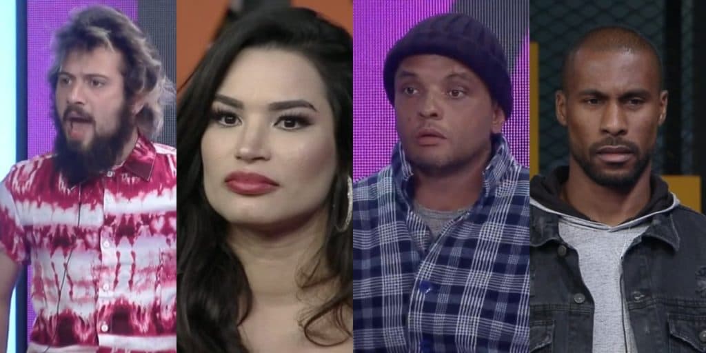 Enquete A Fazenda 12: Cartolouco, Raíssa, Fernandinho e Rodrigo formam a primeira roça, quem deve ficar? Vote agora!