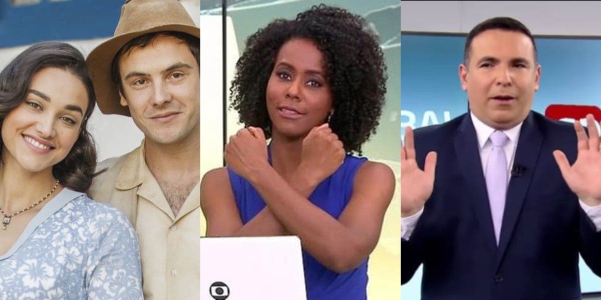 Êta Mundo Bom!, Jornal Hoje e Balanço Geral SP foram destaques de audiência (Foto: Reprodução/TV Globo/Record)