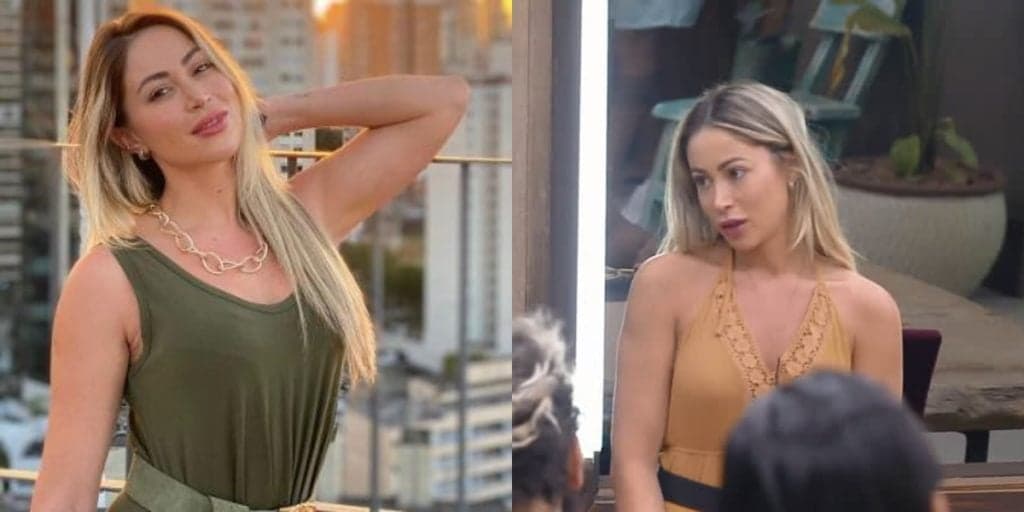 A Fazenda 12: Carol Narizinho se descuida, acaba pagando peitinho e mostrando parte íntima pra câmera: "todo mundo viu"