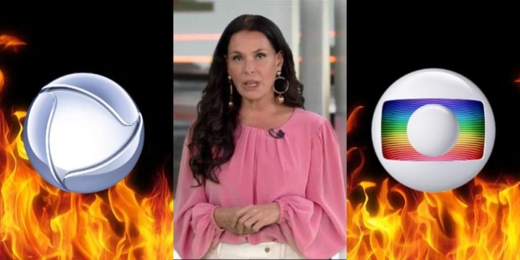 Guerra! Record faz matéria de 11 minutos repudiando e atacando Globo, usa Carolina Ferraz e mostra emissora "falida"