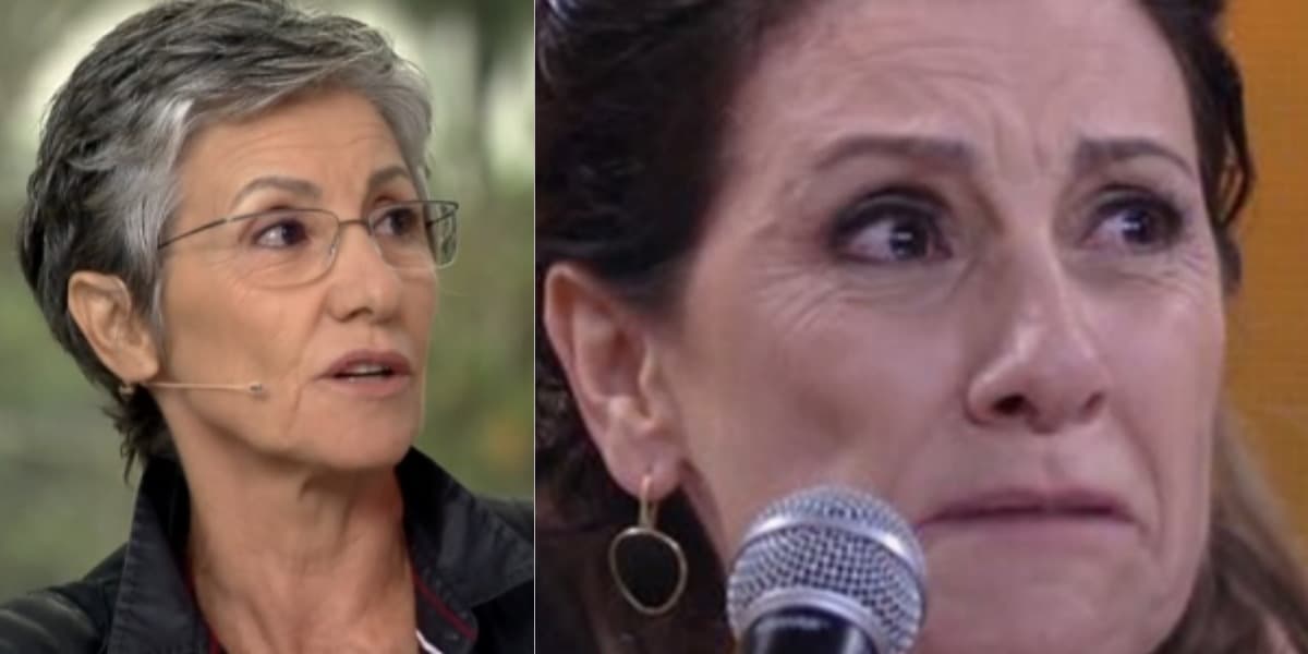 Cássia Kiss virou motivo de confissão (Foto: Reprodução/TV Globo) Cássia Kiss virou motivo de confissão (Foto: Reprodução/TV Globo)