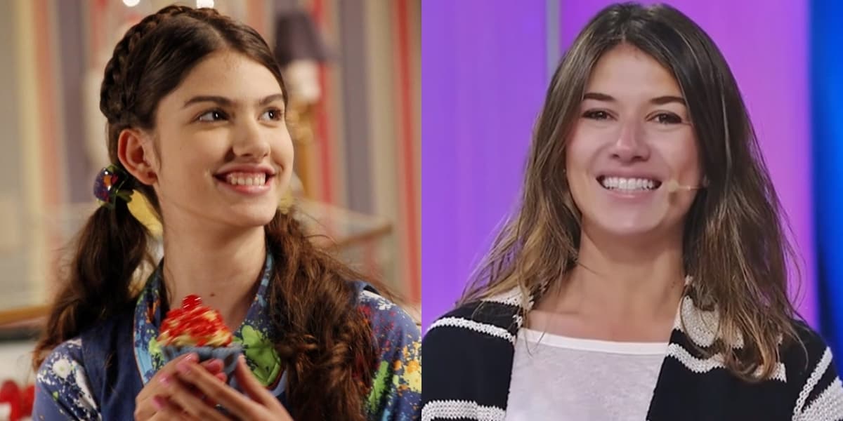 Giovanna Grigio em Chiquititas e Rebeca Abravanel no Roda a Roda: atrações foram a maior audiência fora da Globo (Foto: Divulgação/Reprodução/SBT) Giovanna Grigio em Chiquititas e Rebeca Abravanel no Roda a Roda: atrações foram a maior audiência fora da Globo (Foto: Divulgação/Reprodução/SBT)